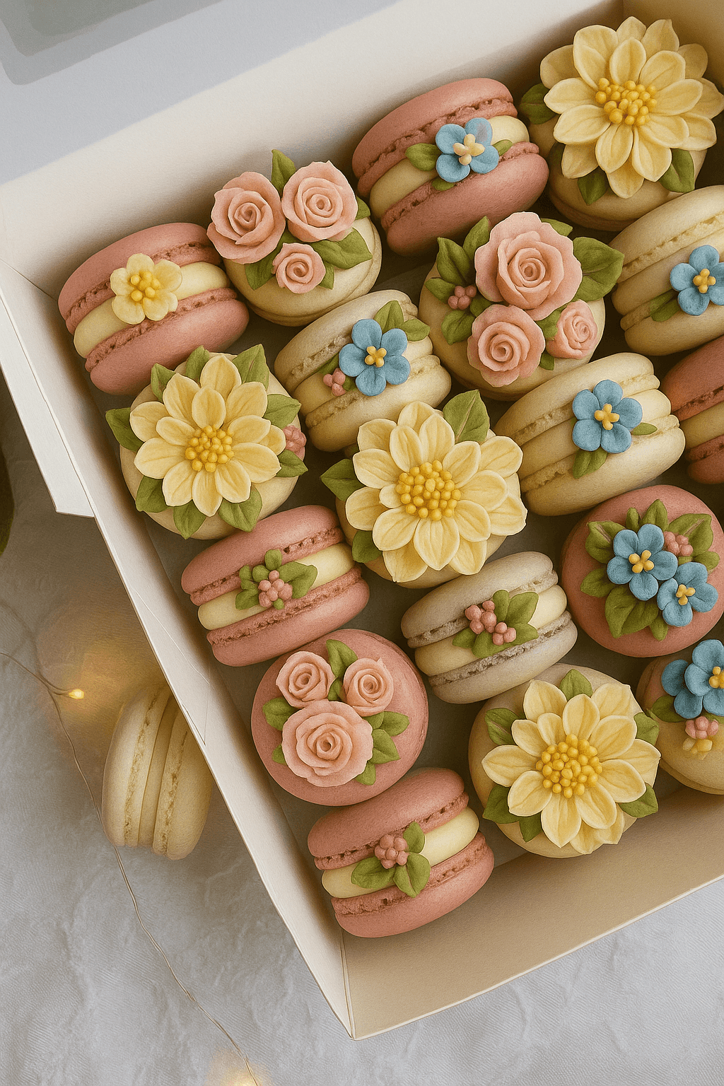 Colorful macarons Colorful macarons